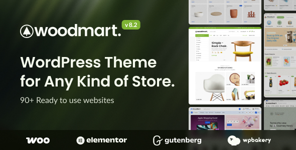 WoodMart - Multipurpose WooCommerce Theme With Hosting and Domain