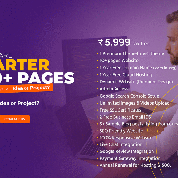 Starter – 6+ pages Website