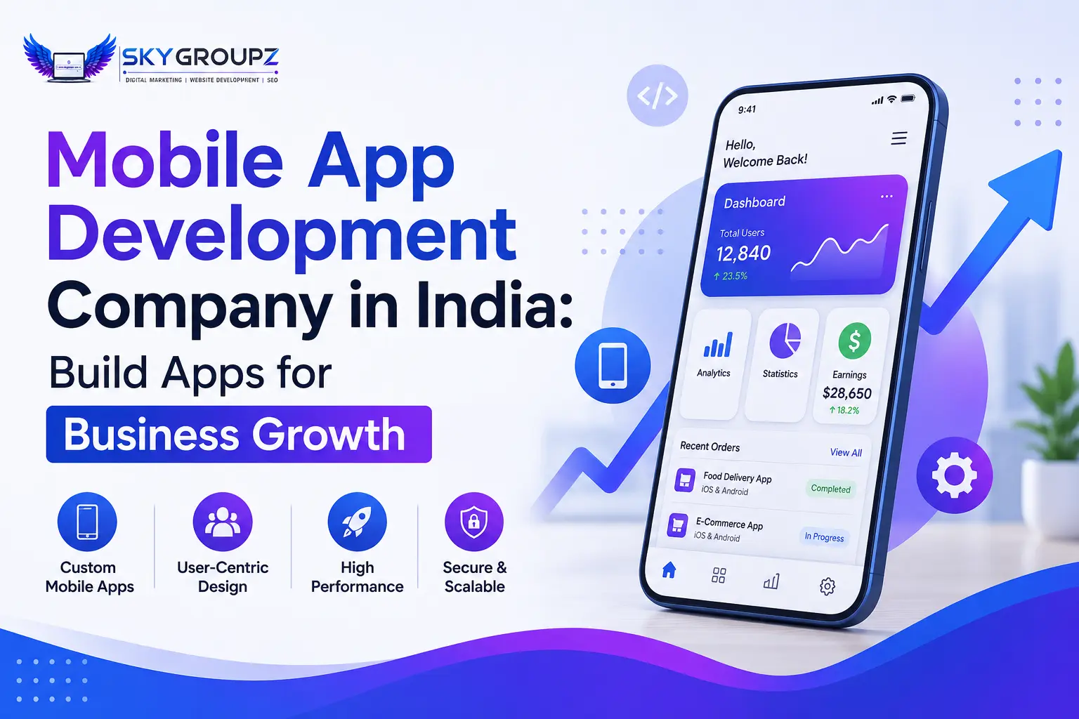 Mobile App Development Company in India: Build Apps for Business Growth